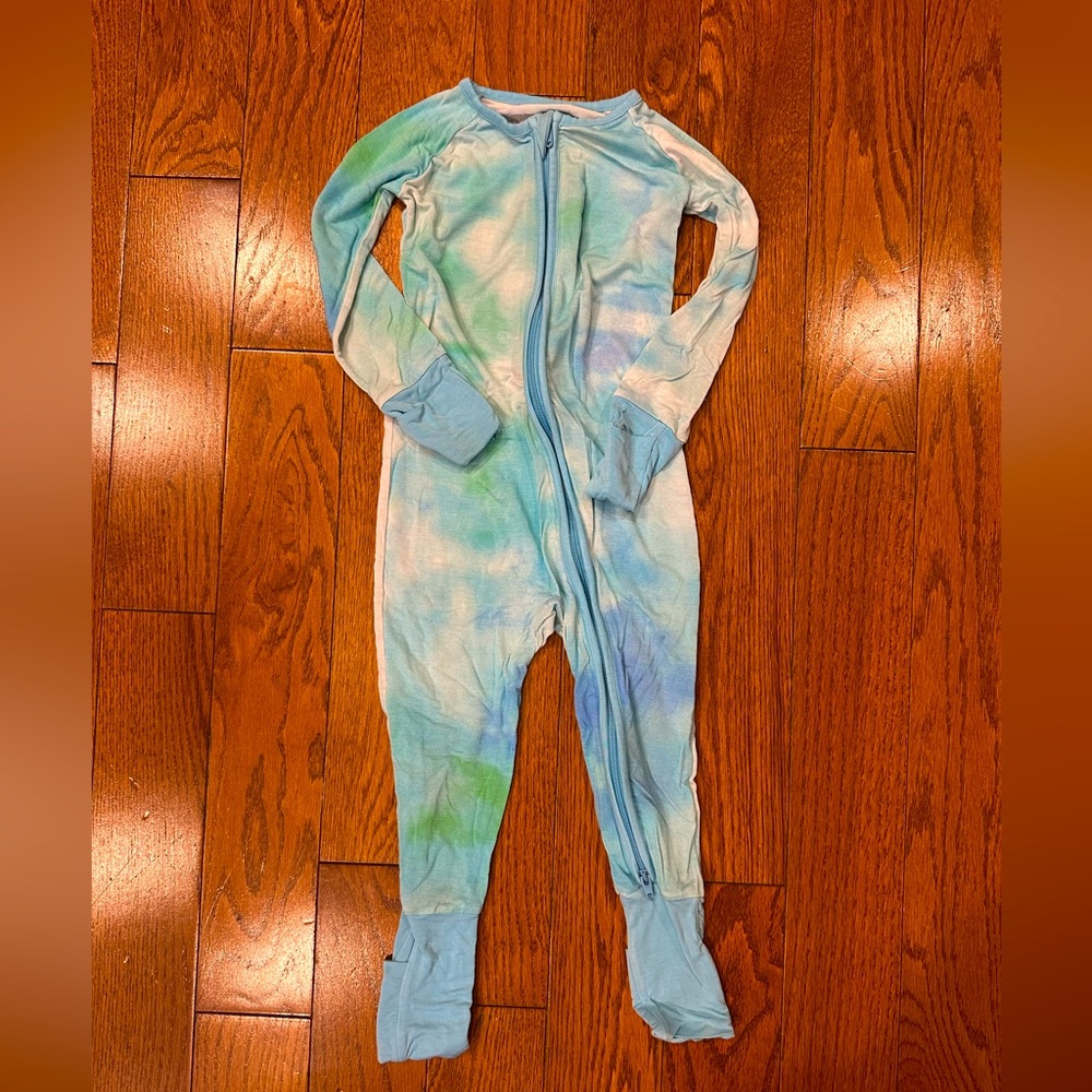 Little Sleepies Tidepool watercolor Zippy